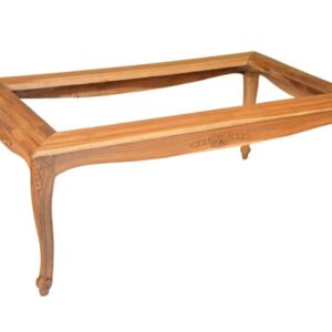 UNF-SP-  610  48w x 28d x 20h  Louis XV coffee table  $350