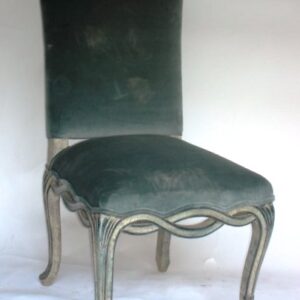 UNF-SP-290- Ribbon Side Chair in painted Finish as shown 1 Showroom Sample  + S O L D+