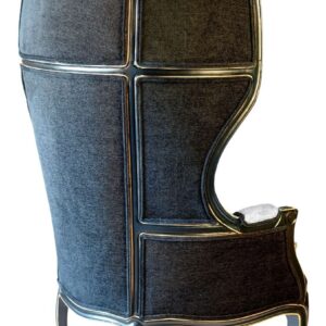 UNF-SP-  763     30w x 24d x 64h  Balloon Chair in Walnut finish  $475.