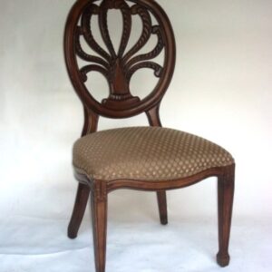 UNF-SP-288 Side Chair finished and upholstered as shown AS IS $45 - In COM $95