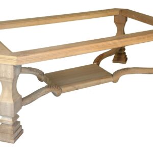 UNF-SP-  633     60w x 37d x 20h  Coffee table without glass  $298.  4 in stock