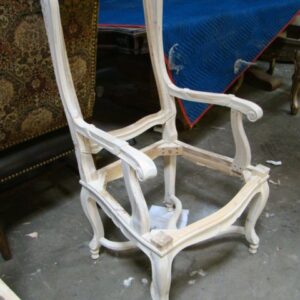 UNF-SP-280 Louis XV Arm Chair Qty In Stock Unfinished $ 175 each