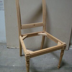 UNF-SP-283 Regency Side Chair Italian Beech wood Qty In Stock Unfinished $ 210