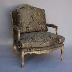 UNF-SP-724-Louis XV Bergere UNFINISHED Frames Quantity in stock special $235 each Unassembled Only Back is assembled-- Assembled frame $275 each