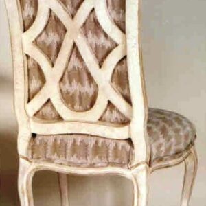 UNF-SP-330 Latice Back Side Chair Showroom Sample as shown- $125 ( 3 unfinished similar side chairs in stock @ closeout $75 each