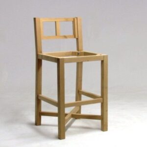 UNF-SP-22 Bar Stool Over 35 in stock in Alder wood for Commercial or Restidential Interior $155 each