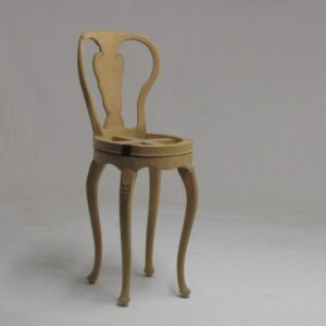 UNF-SP-26 Queen Anne Bar Stool -1 in stock $95 ( without Ring and Swivel)