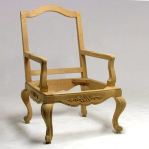 UNF-SP-701 Hand Carved Louis XV Bergere I in stock-$ 195