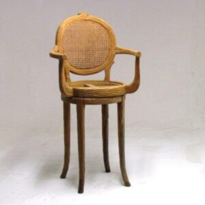 UNF-SP-31-Arm Twig Bar Stool with Arms in stock $55