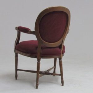 UNF-SP-144 Louis XVI Arm Chair showroom sample as is S O L D