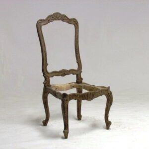 UNF-SP-132 - Shell Carved Louis XV Side Chair 1 side chair Made in Alder wood closeout in stock $ 75 & 2 in stock Beech wood in Brown Crackle $95 each