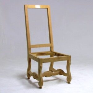 UNF-SP-110- B Louis XIII Side Chair Sample 1 in stock $ 85 ( 1 arm chair also in stock with same detail)