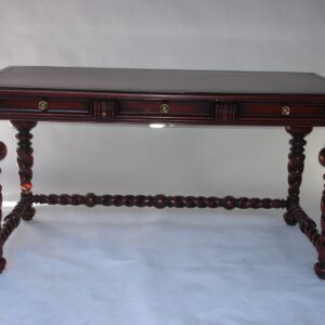 UNF-SP-602 3 Drawer Desk in Distressed Finish as Shown $1900