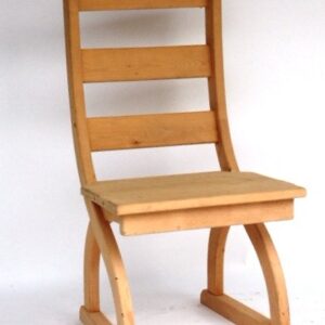 UNF-SP-231 Three Ladder Side Chair Alder wood $ 50