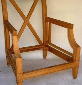 UNF-208-   X  Montagu Back-Lounge-Chair  28 W 27 D 37 H  Made  to  Order