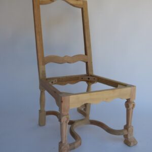 UNF-SP-201 Side Chair with Stretcher 1 Showroom Sample in stock- $145