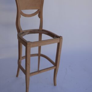 UNF-SP-67 Bar Stool 1 in stock in Beech( without the carving on the back) $ 25
